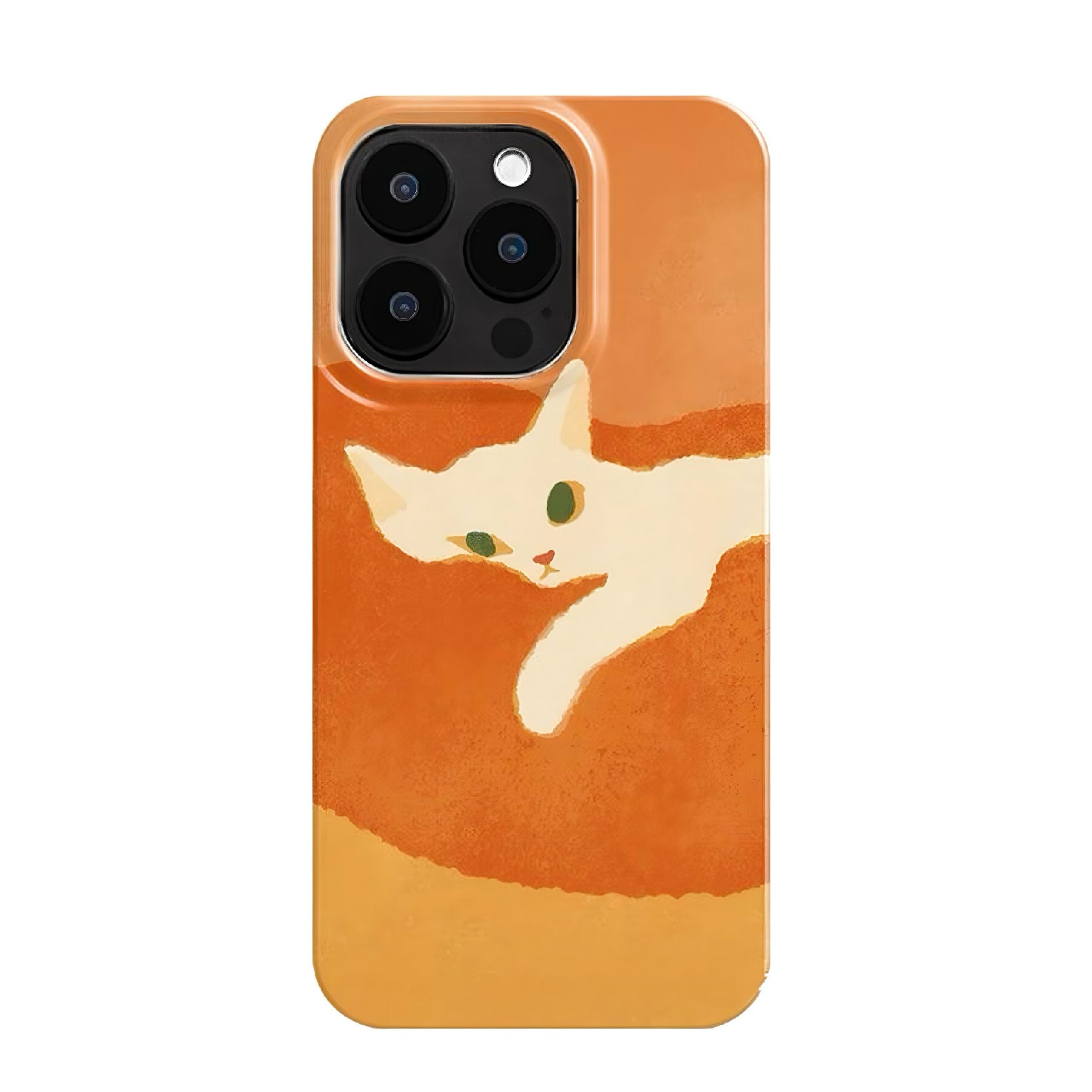 Hues Orange Kitten Phone Case cute cat with Hueslife